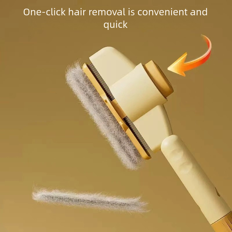 Cat detangling comb for removing loose hair