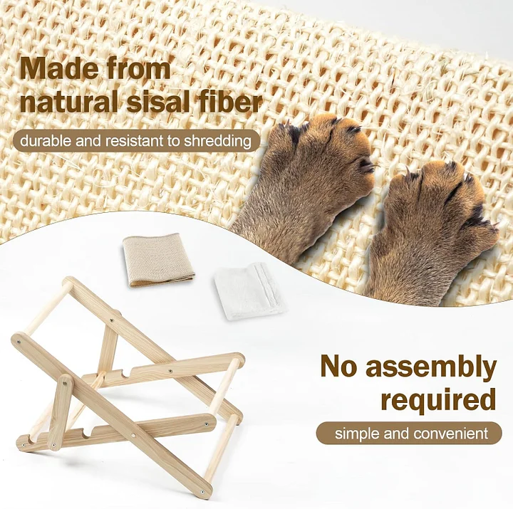 Cat sisal chair rocking chair