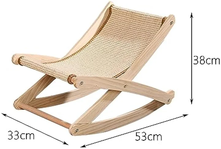 Cat sisal chair rocking chair