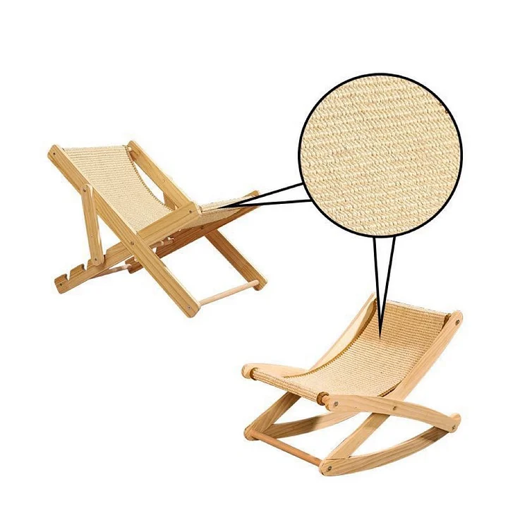 Cat sisal chair rocking chair
