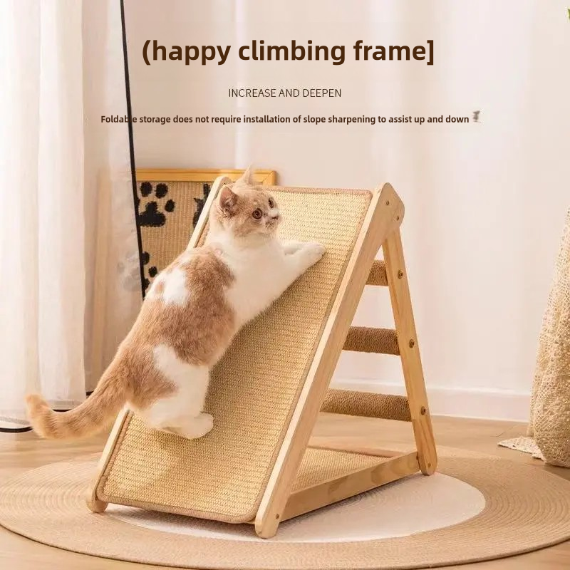 Cat Scratcher,Folding, multi-function cat scratching rack