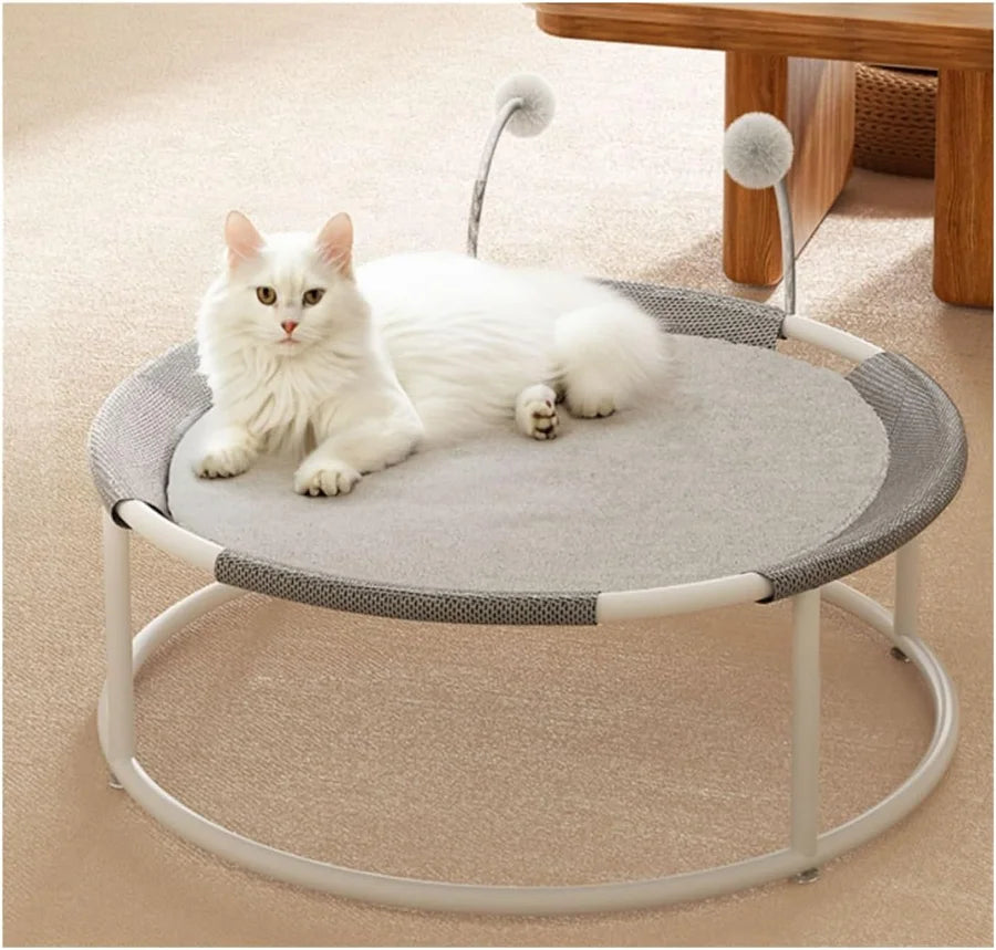 Cat Hammock with Breathable Mesh Surface
