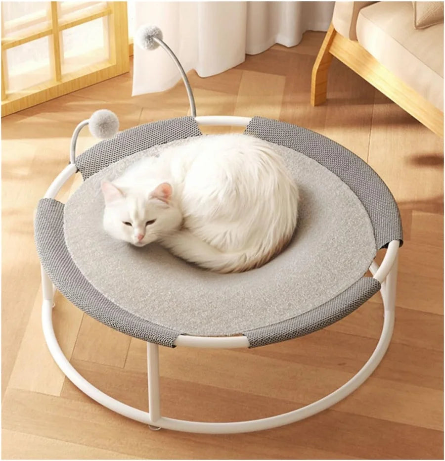 Cat Hammock with Breathable Mesh Surface