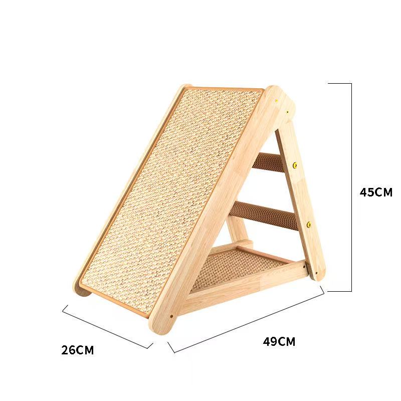 Cat Scratcher,Folding, multi-function cat scratching rack