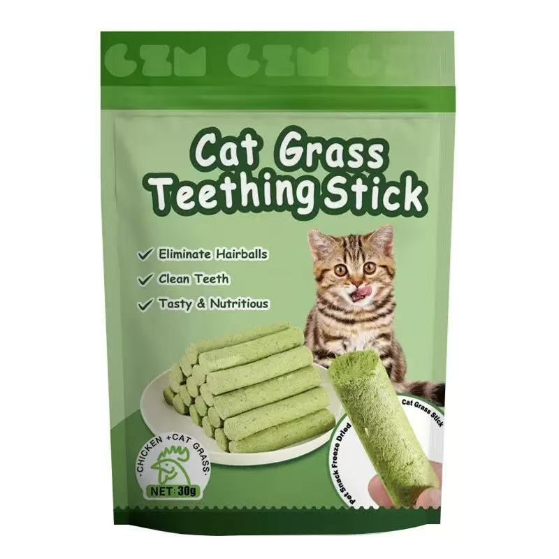 Cat Grass Teethingsrick