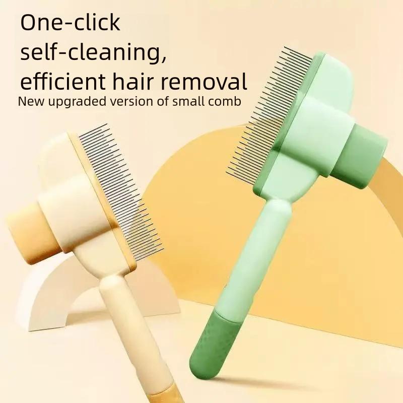 Cat detangling comb for removing loose hair