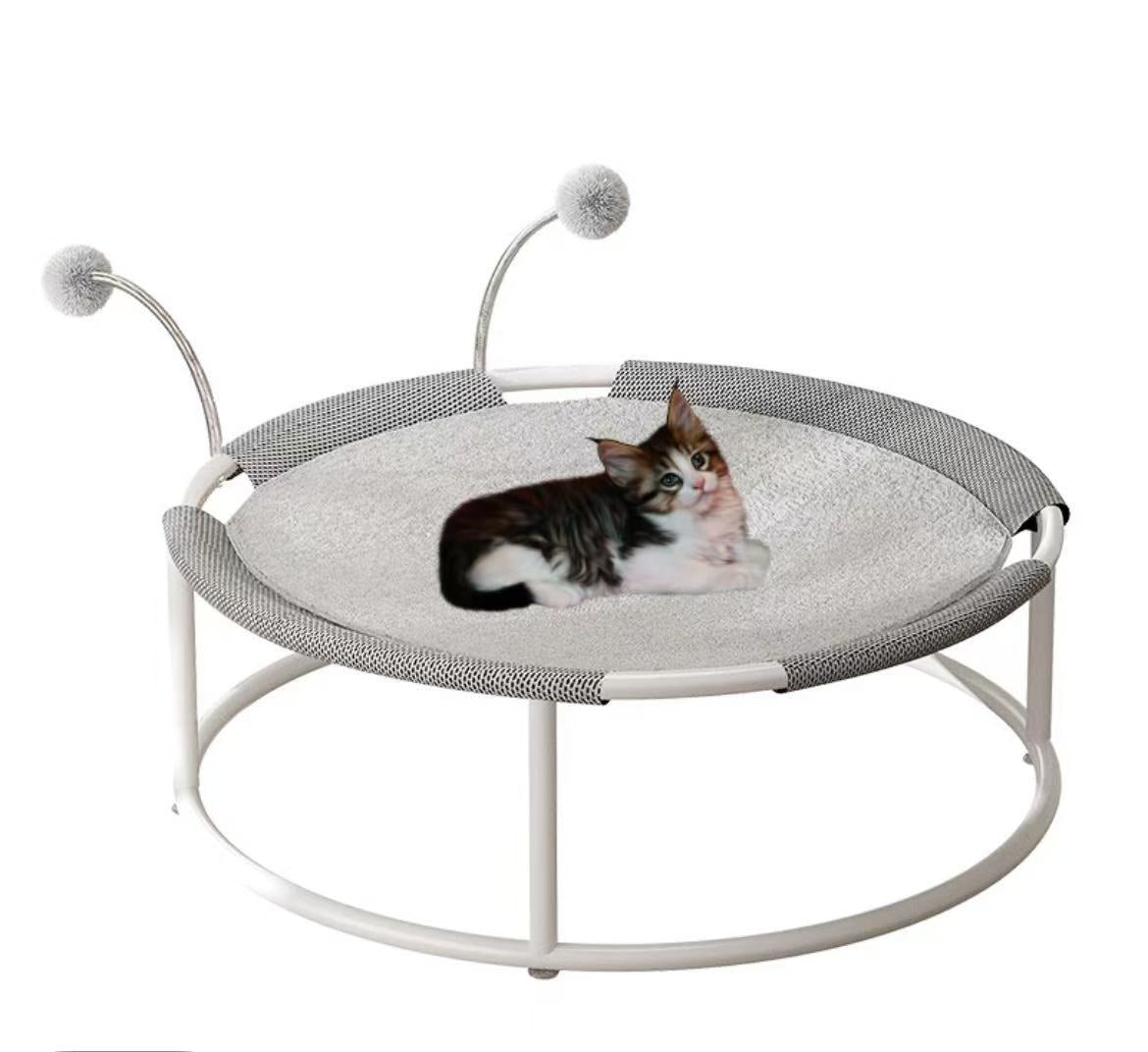 Cat Hammock with Breathable Mesh Surface
