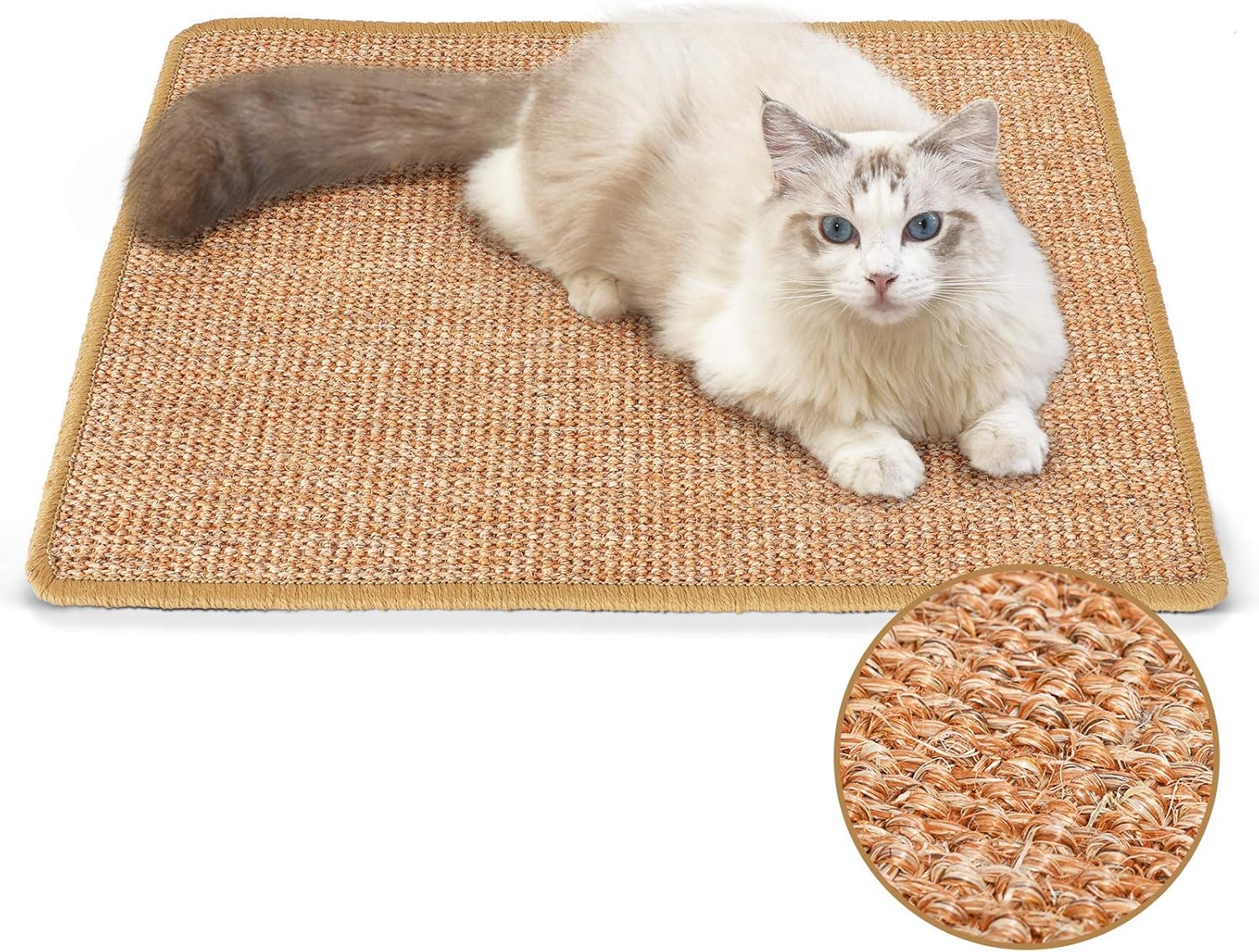 Cat Scratcher Mat,Natural Sisal Cat Scratch Mats