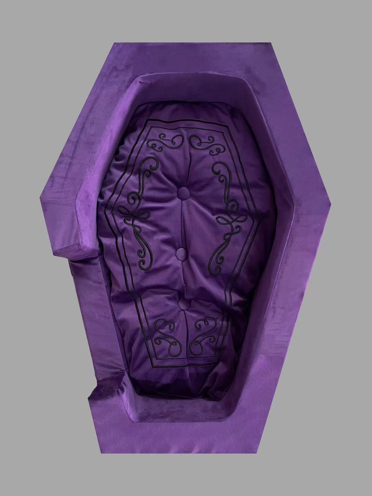 Halloween_coffin_cat_nest_purple
