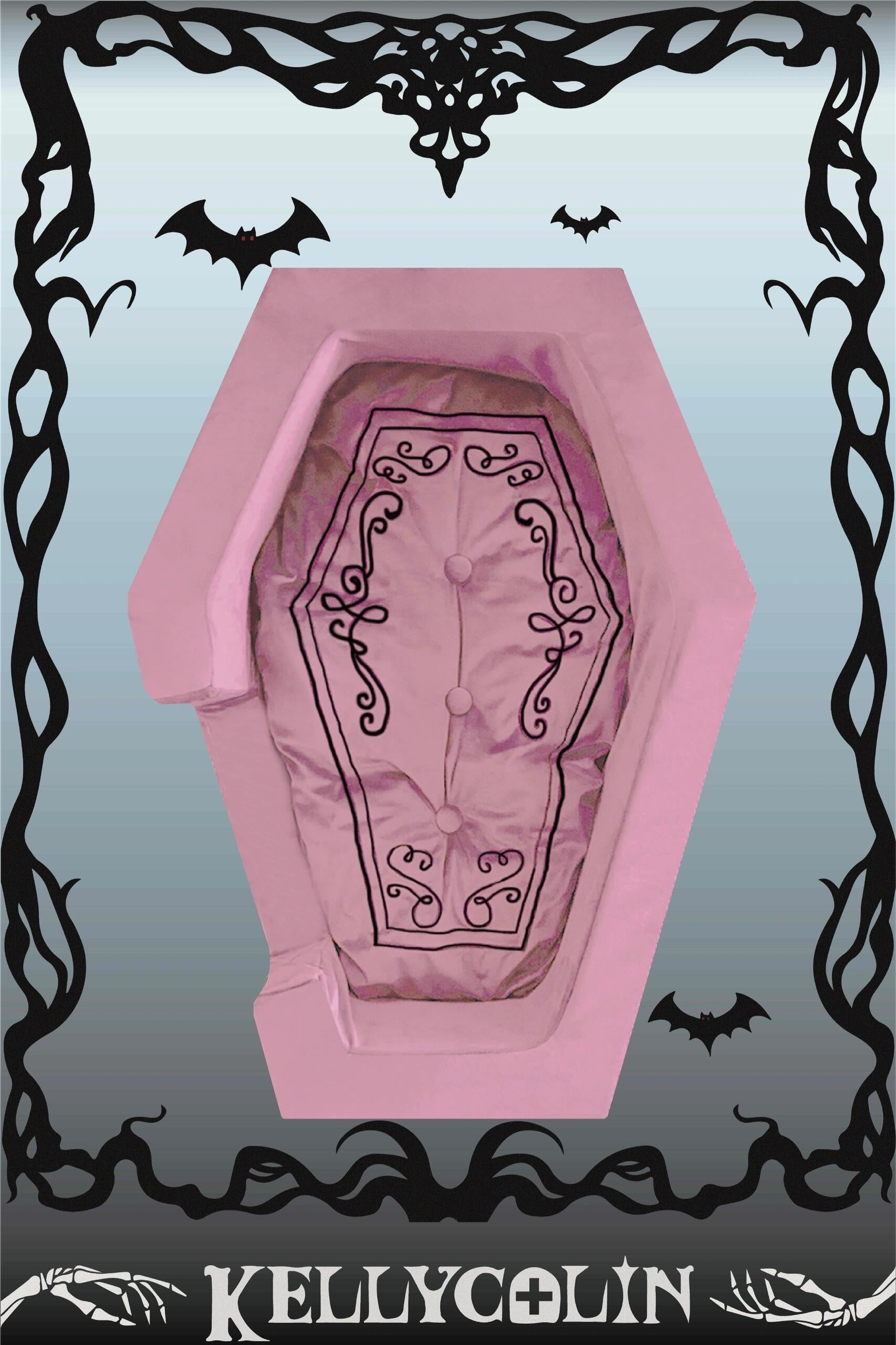 Goth cat den, Halloween main cat bed