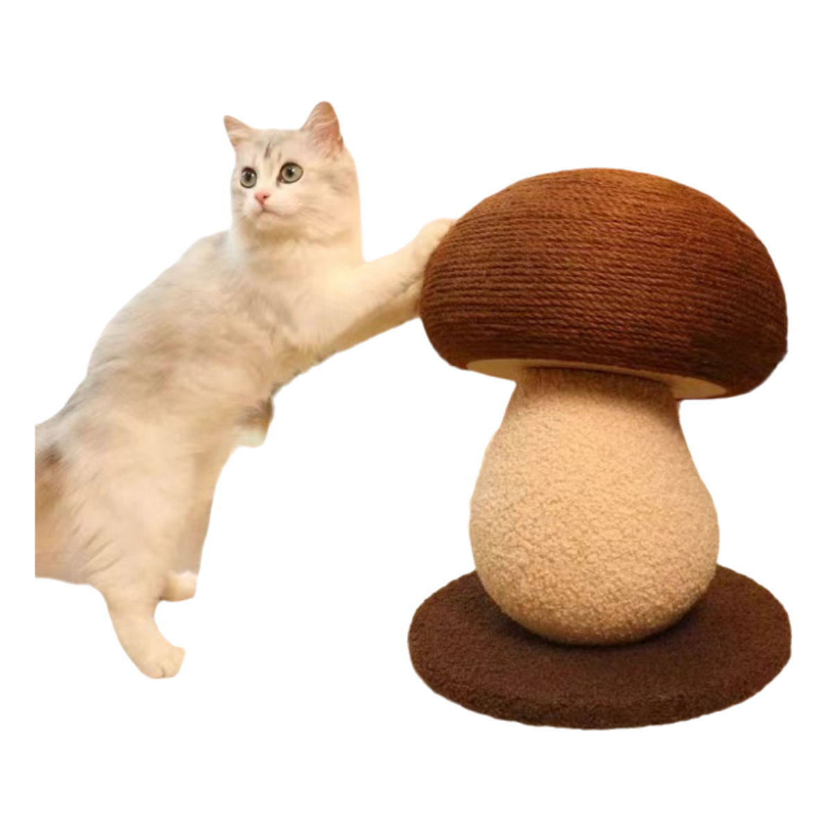 Scratch-resistant_mushroom_cat_scratcher_post_cute