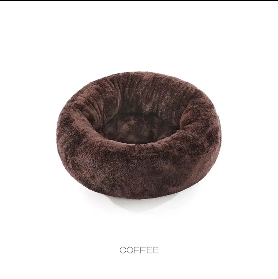 Deep Sleep - Warm winter short velvet cat bed